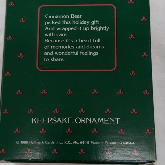 2 Hallmark Keepsake Cinnamon Bear ornaments - Picture 12 of 13